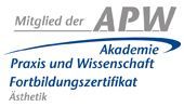 APW - Akademie Praxis und Wissenschaft Fortbildungszertifikat Ästhetik