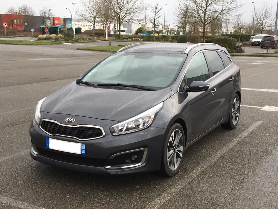 Arrivée d'une Kia Ceed Sw