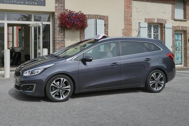 Voiture vue du côté gauche