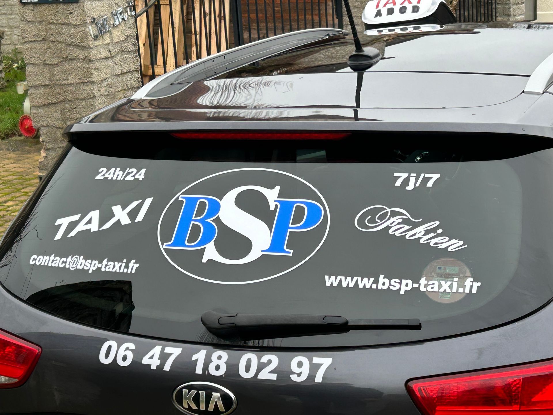 Flocage de la Ceed arrière