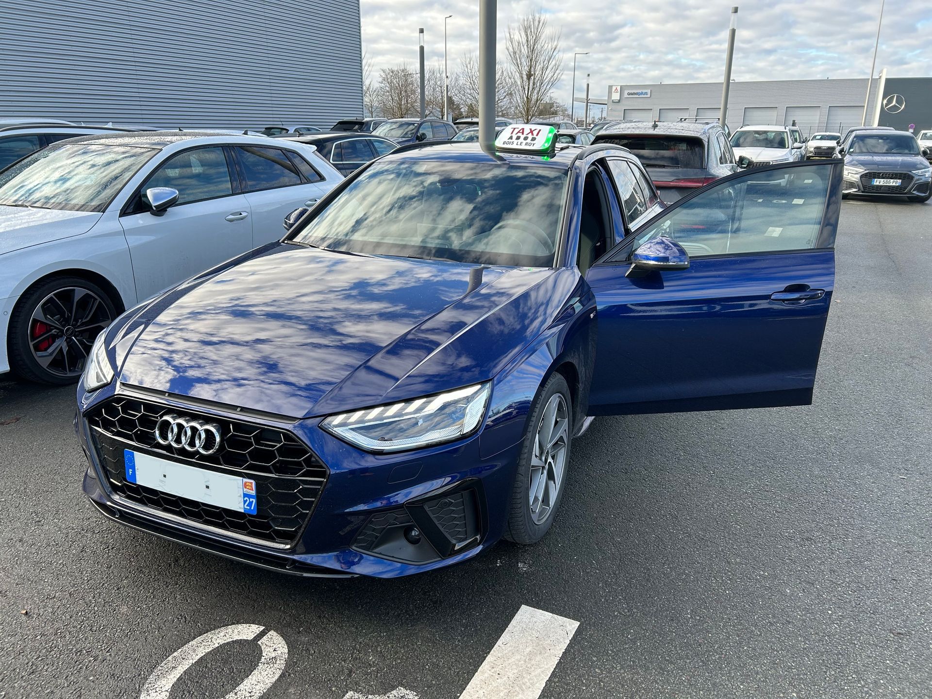 Réception du nouveau taxi :  Audi A4 Avant