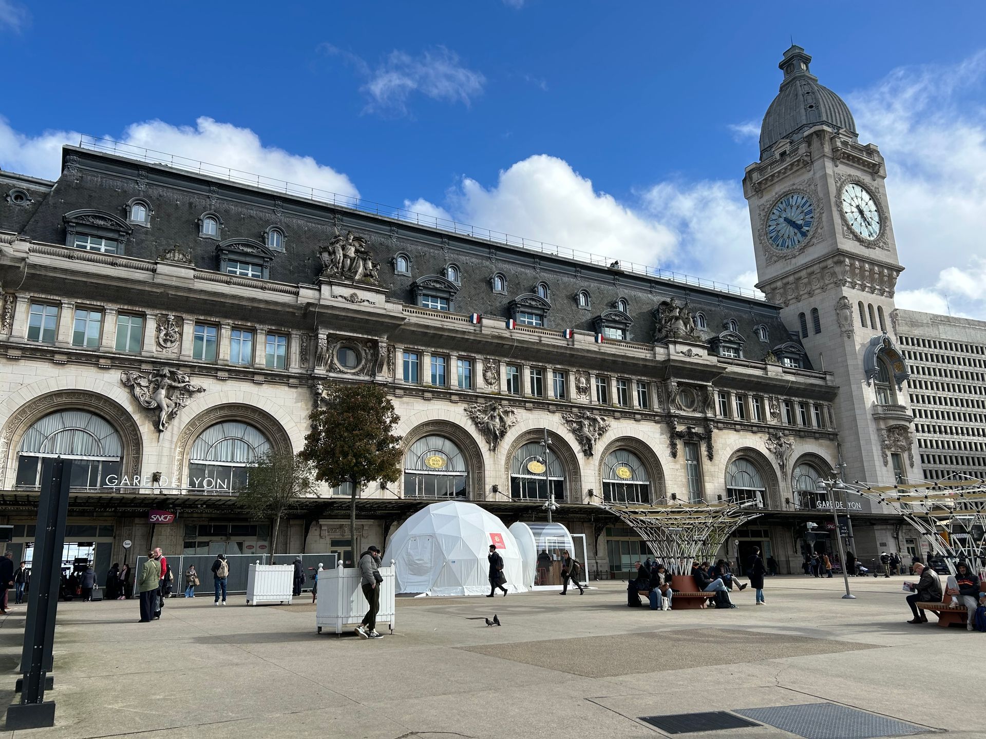 Gare SNCF de Lyon à Paris