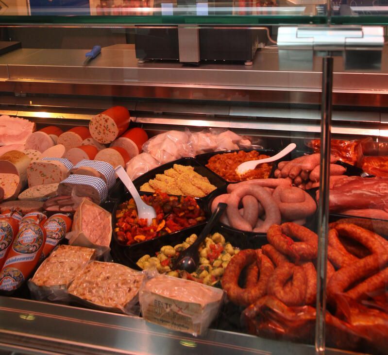 Wurst, Fleisch, etc.