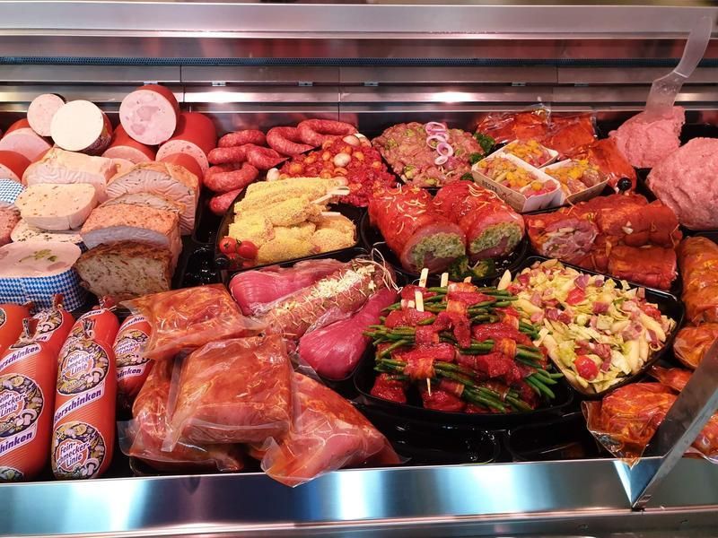 Wurst, Fleisch, etc.