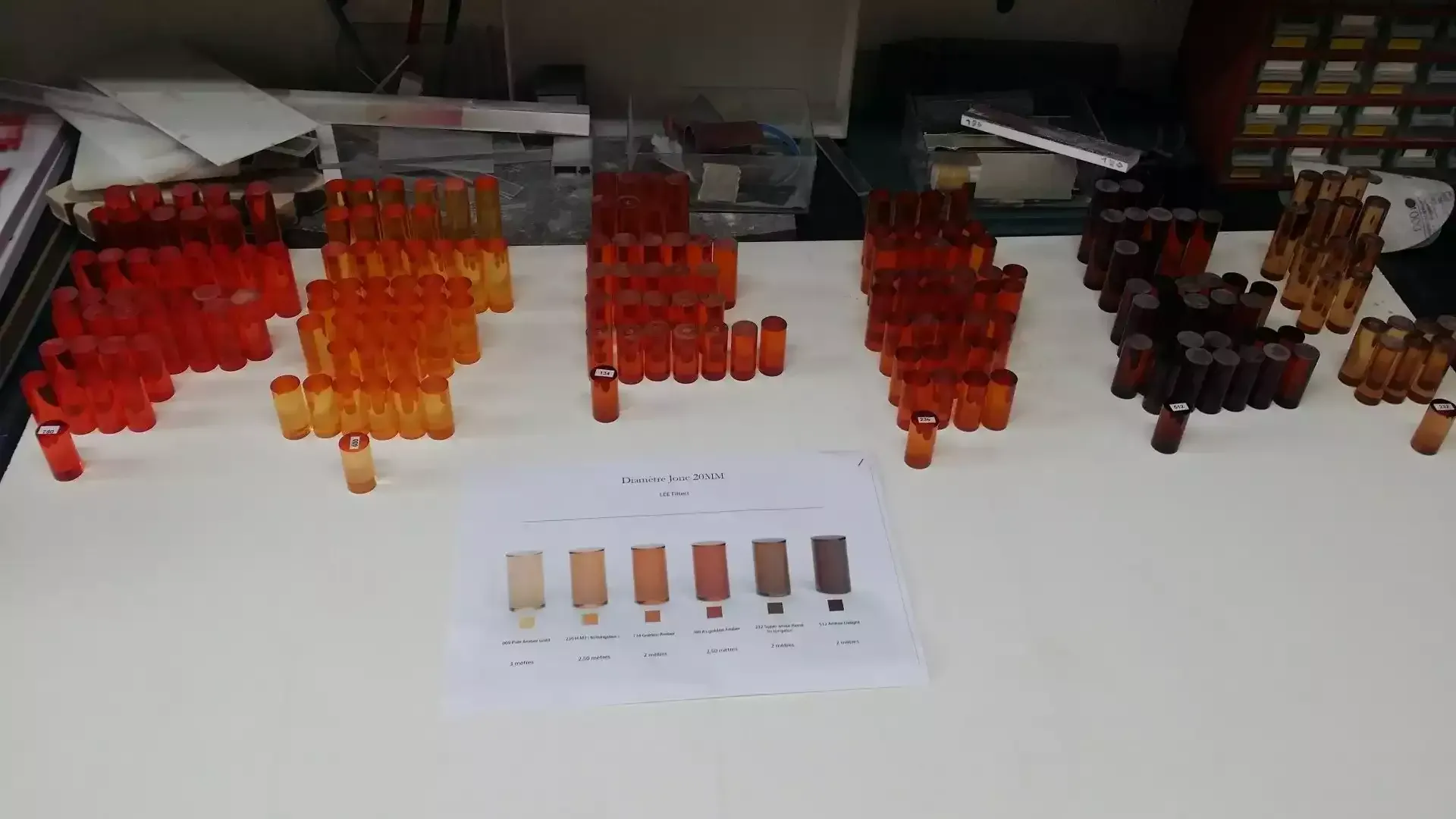 Maquette de coloration et teinte 4