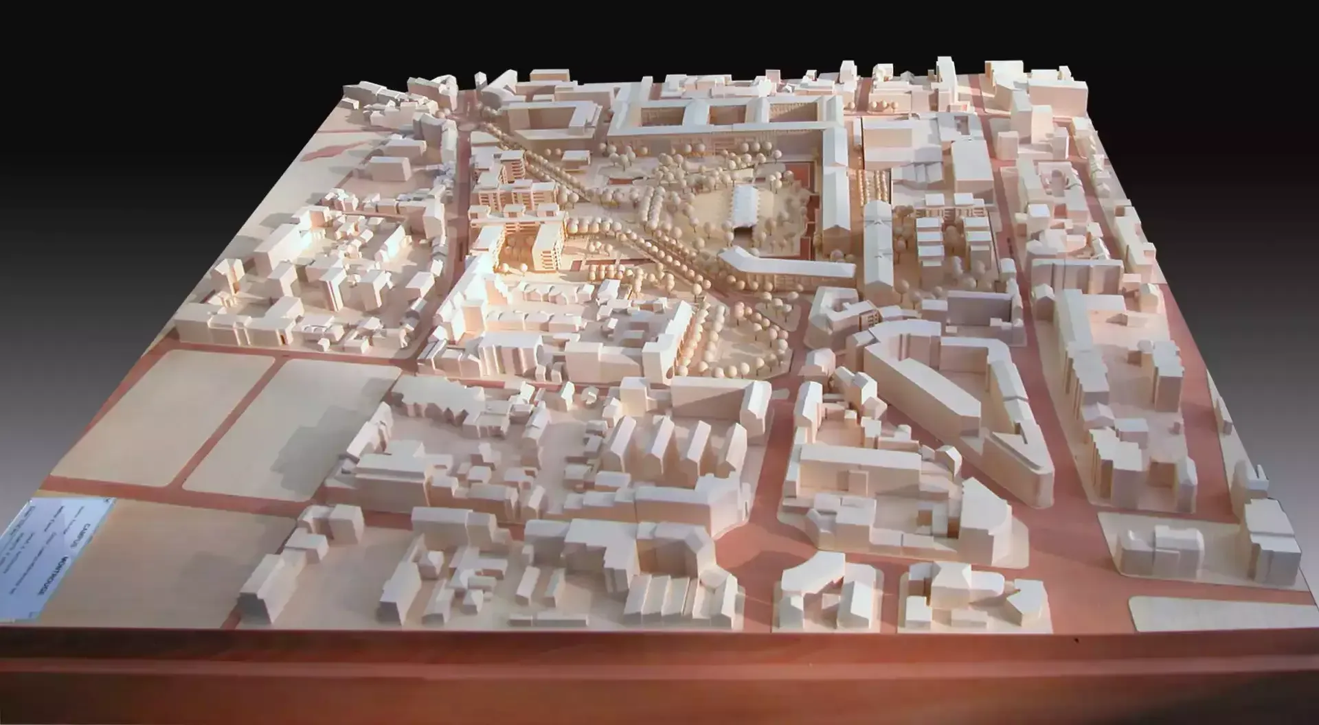 Maquette d'un projet d'urbanisme 8
