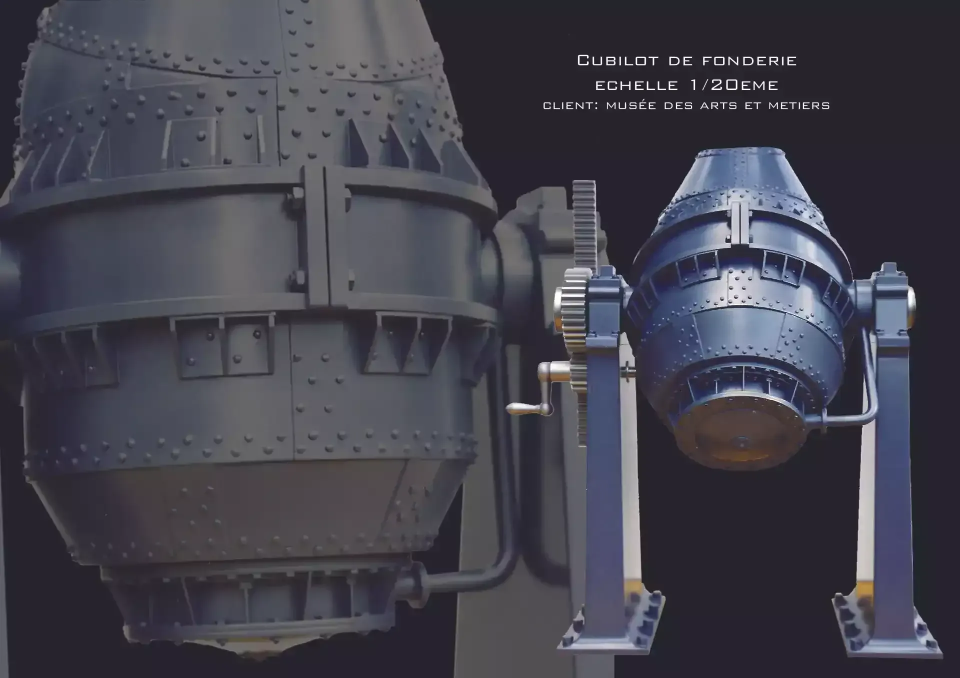 Maquette d'industrie 3