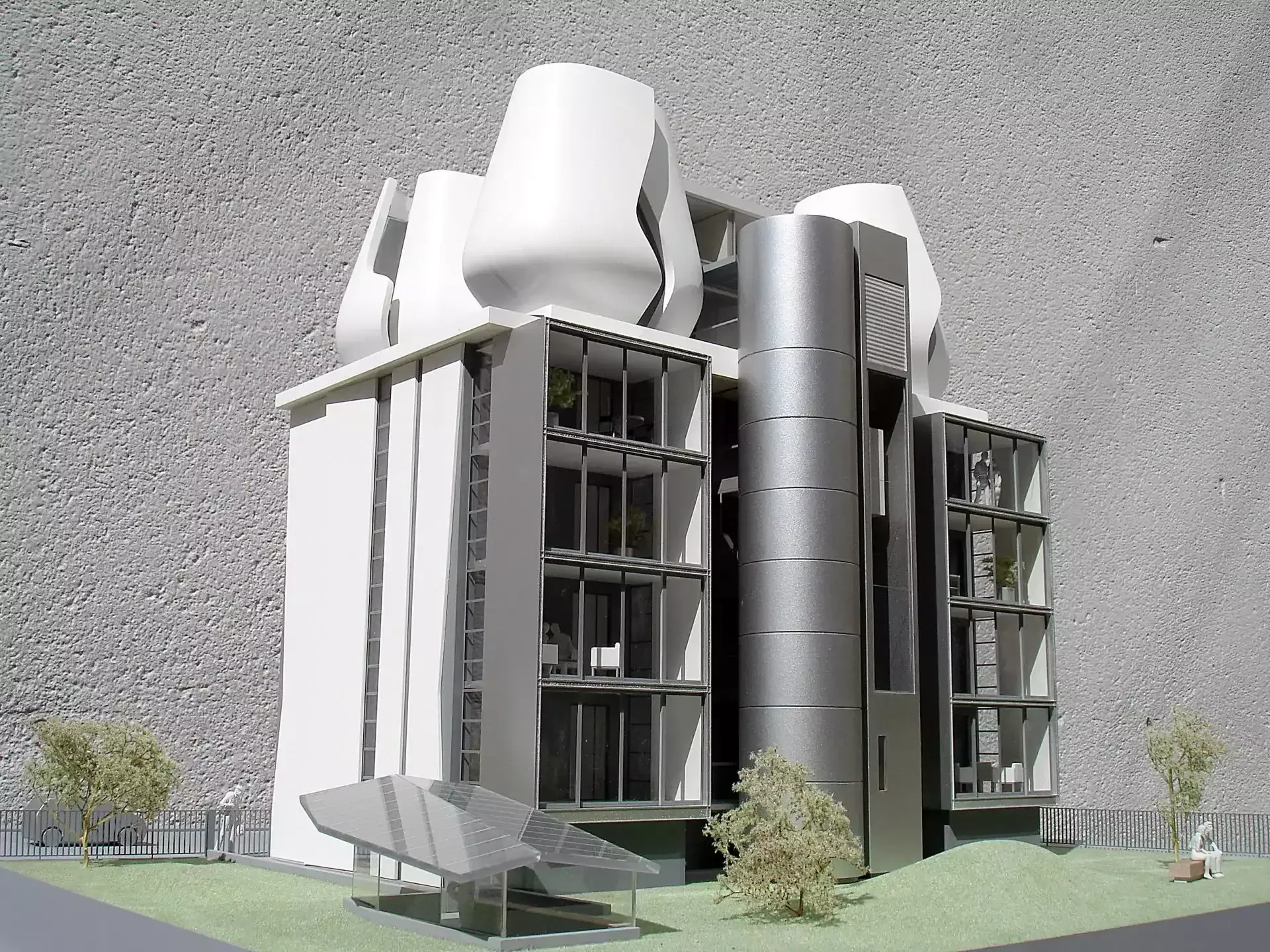 Maquette d'un projet d'urbanisme 1