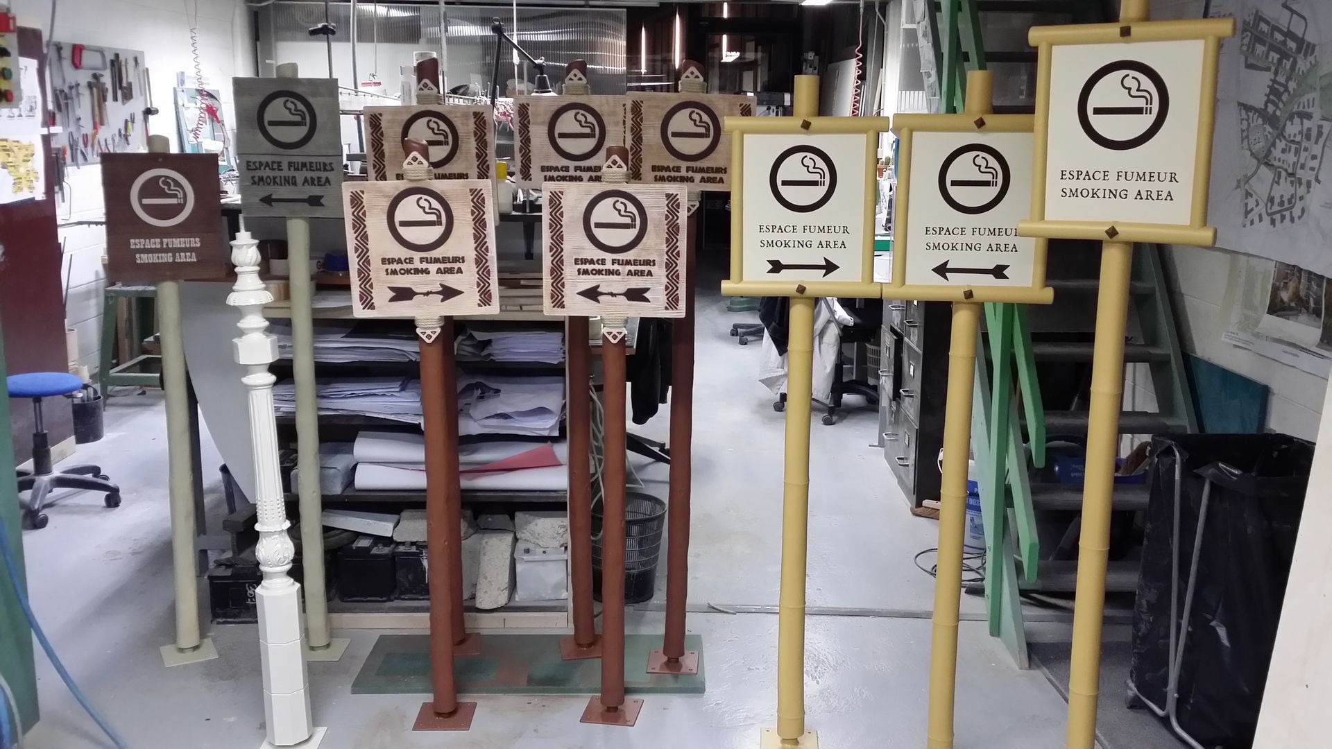 Maquette de signalétique 2