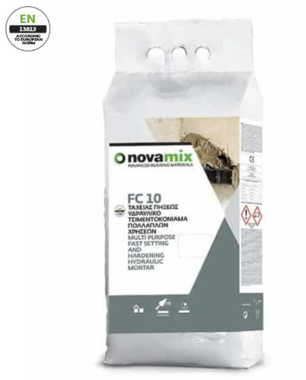 FC 10 Ταχείας πήξης υδραυλικό τσιμεντοκονίαμα πολλαπλών χρήσεων