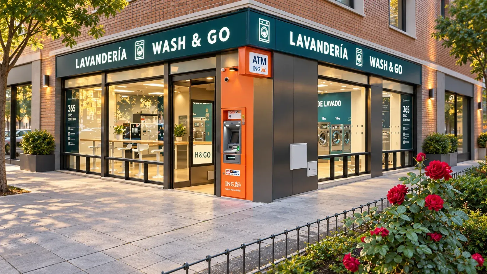 Wash & Go Lavandería Autoservicio Móstoles