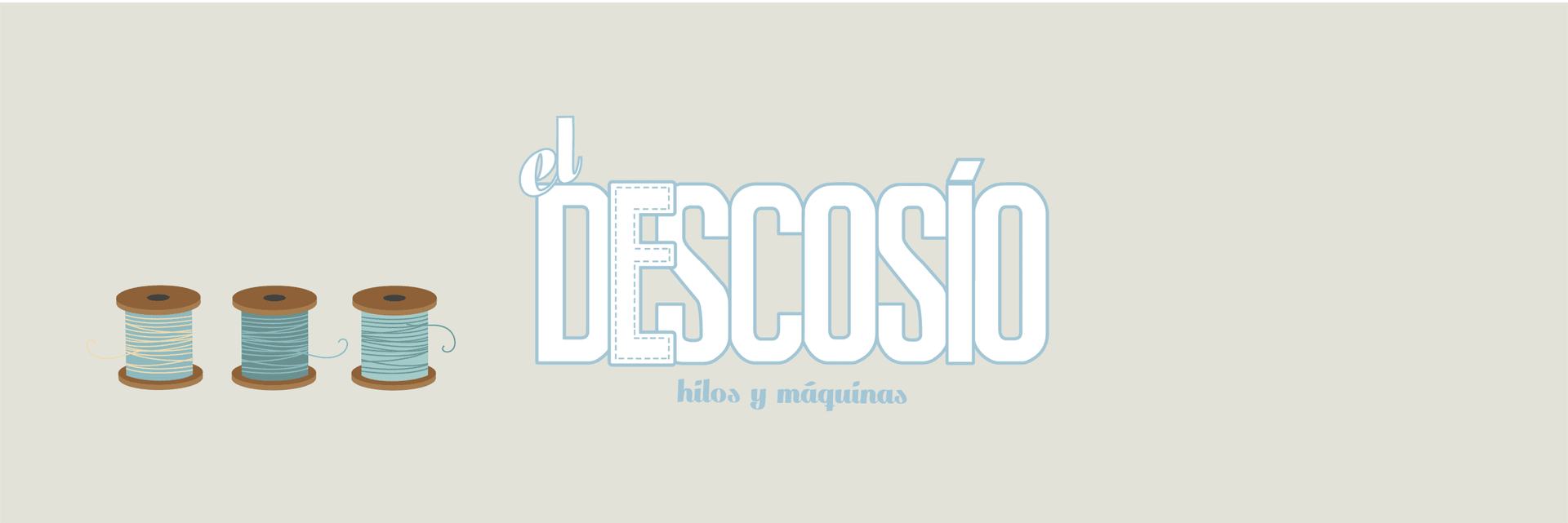 La palabra discosio está sobre un fondo blanco.
