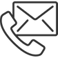 Telefon und Brief icon