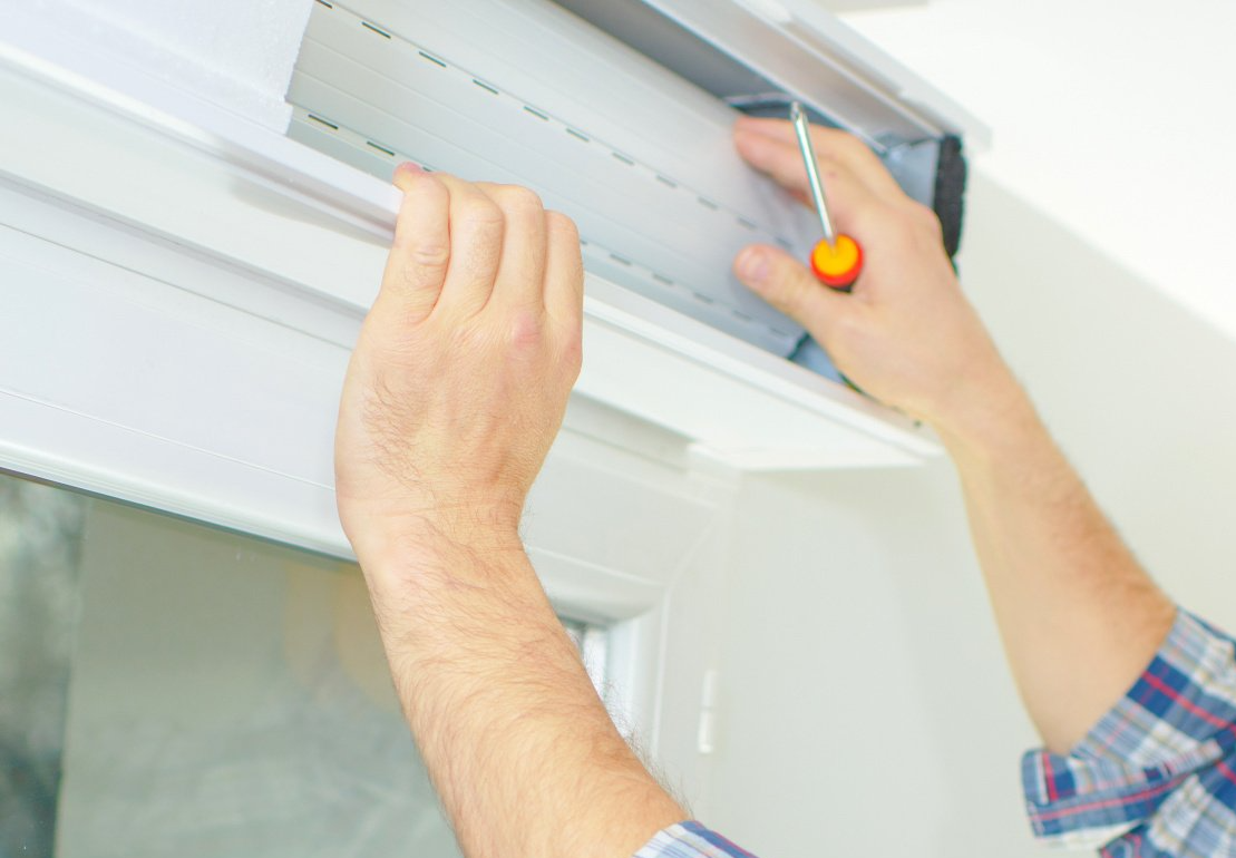 Intervention de dépannage d'un volet roulant