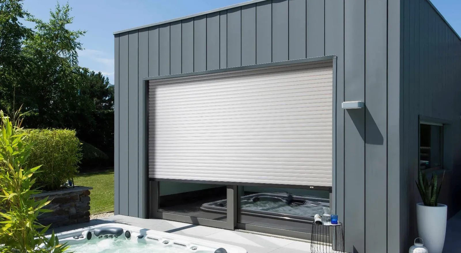 Volet roulant de porte de garage