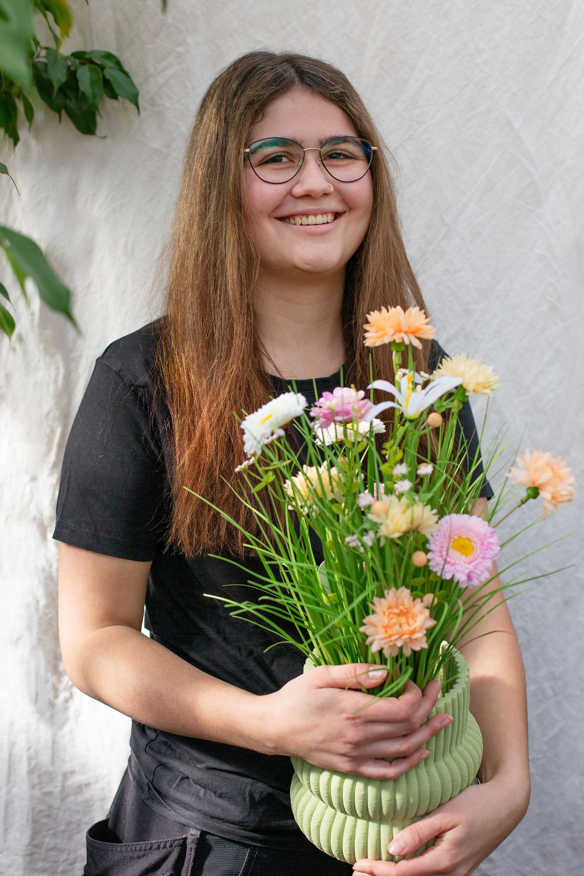 Sandro Rupf von der Blumenhaus & Gartenbau Brühlmann AG