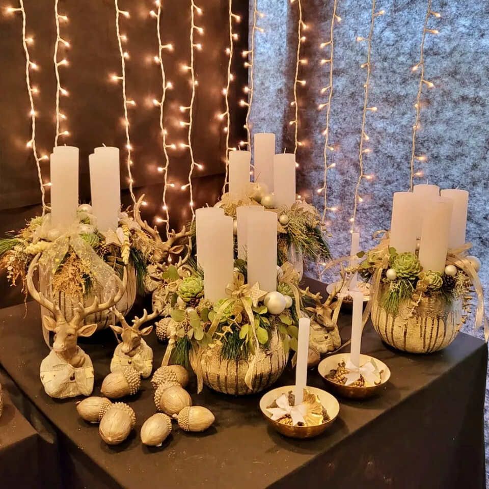 Weihnachtsdekoration von der Blumenhaus & Gartenbau Brühlmann AG