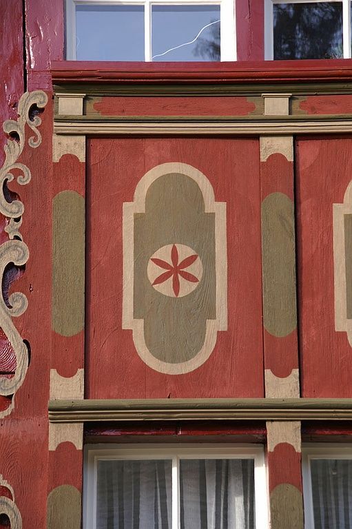 Dekorations-Malerei an denkmalgeschütztem Objekt