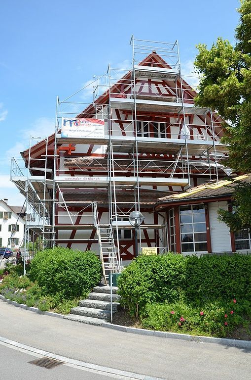 Fassadenrenovation inkl. Gerüstbau. Alles aus einer Hand