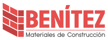 BEN&Iacute;TEZ logo in red with brick icon and the words &ldquo;Materiales de Construcci&oacute;n&rdquo; below