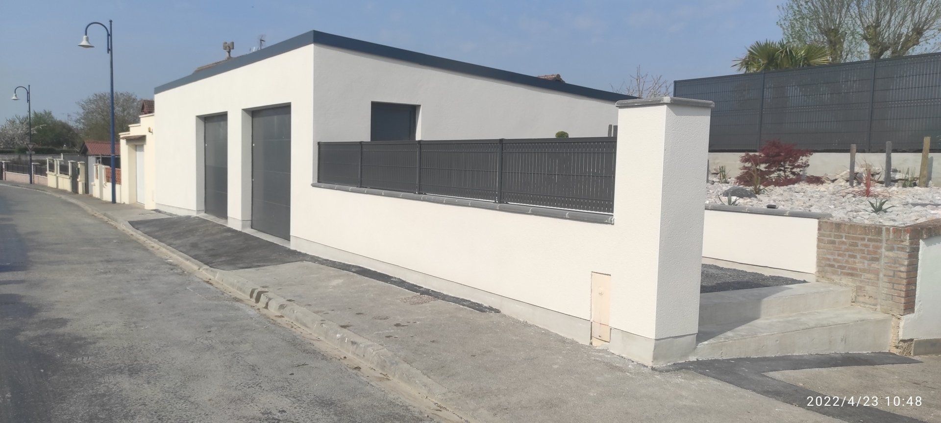 Création d'une clôture