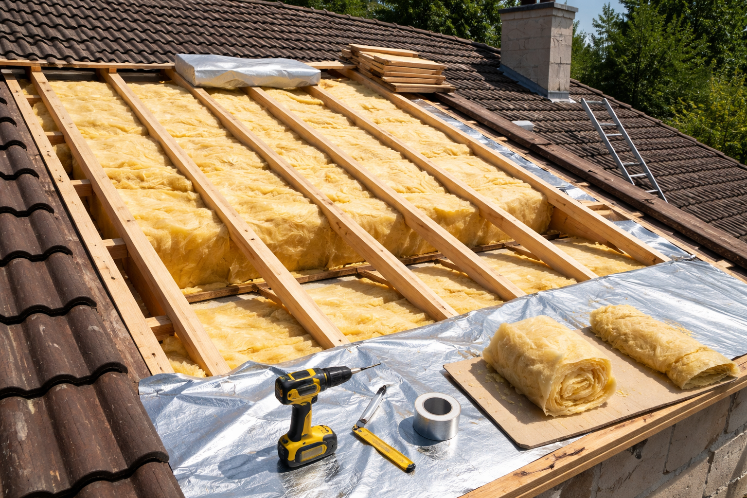 Isolation de toiture