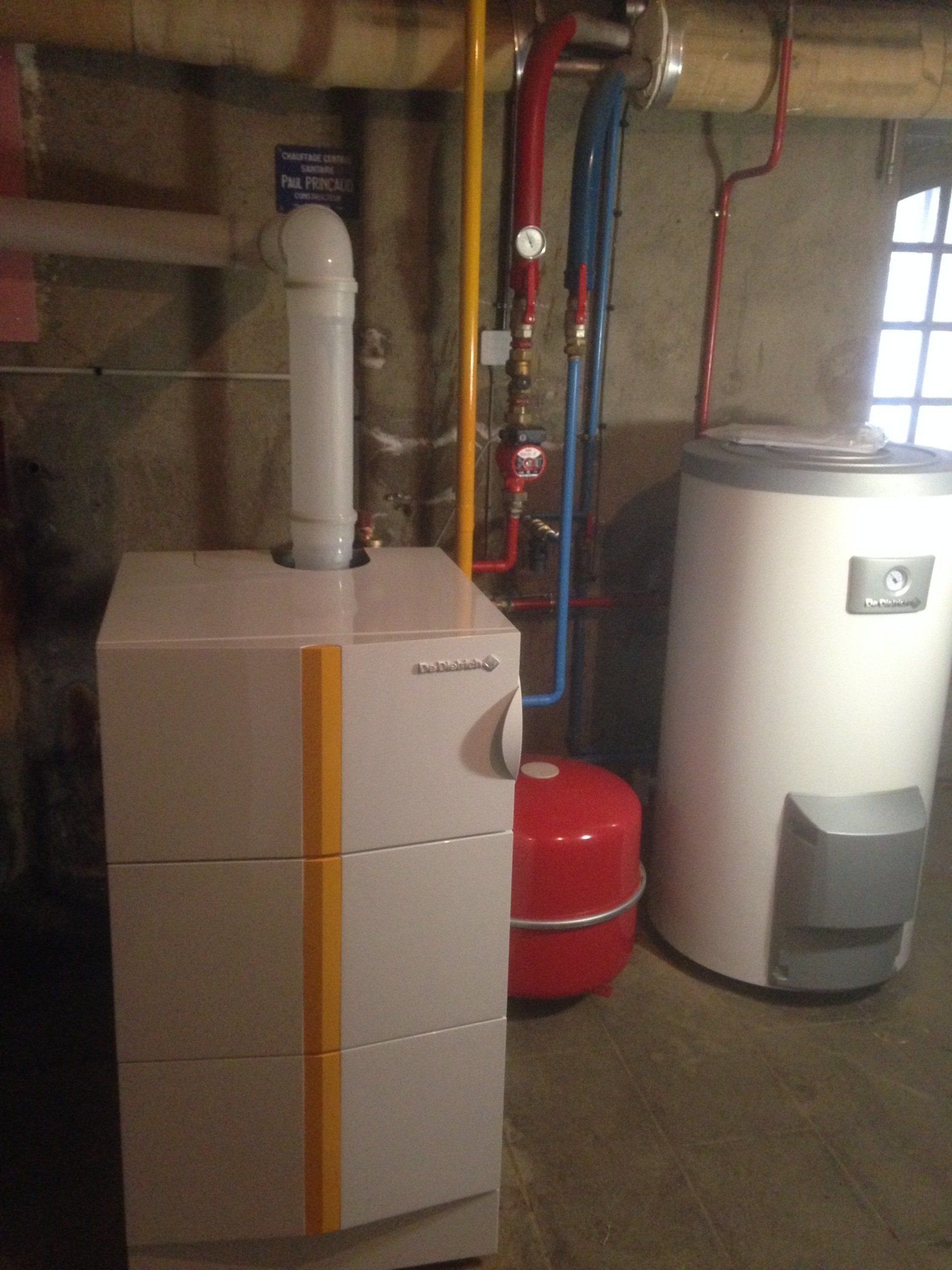 Installation de chaudière