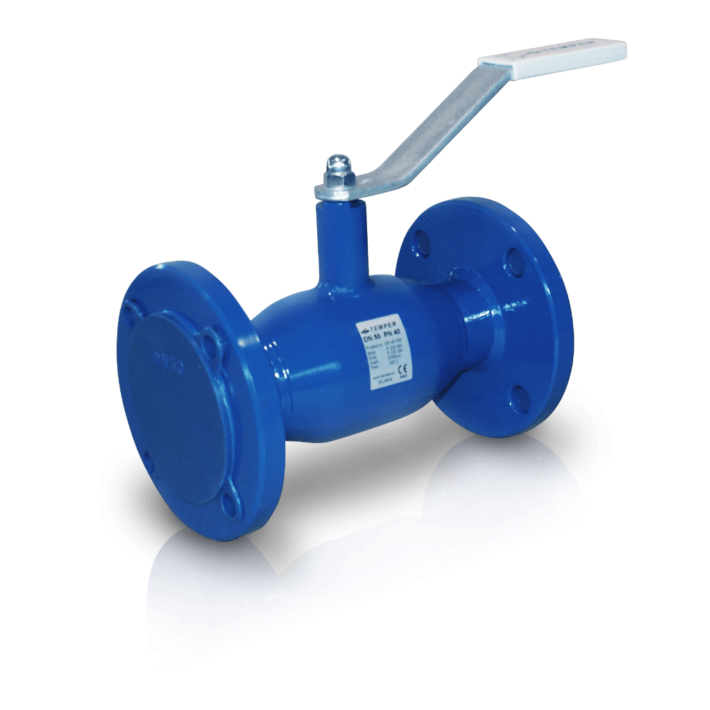 Flanged ball valve