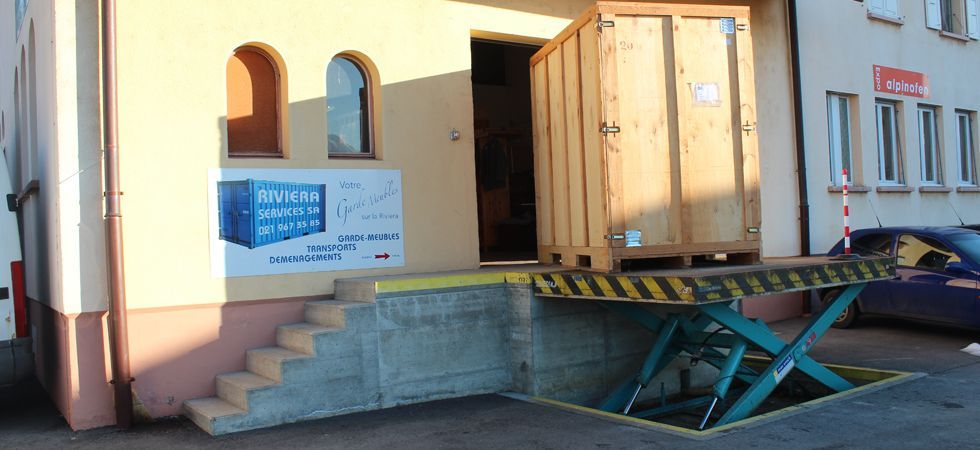Déménagement et stockage de meubles - Riviera Services SA