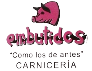Un logotipo para embutidos con un cerdo.