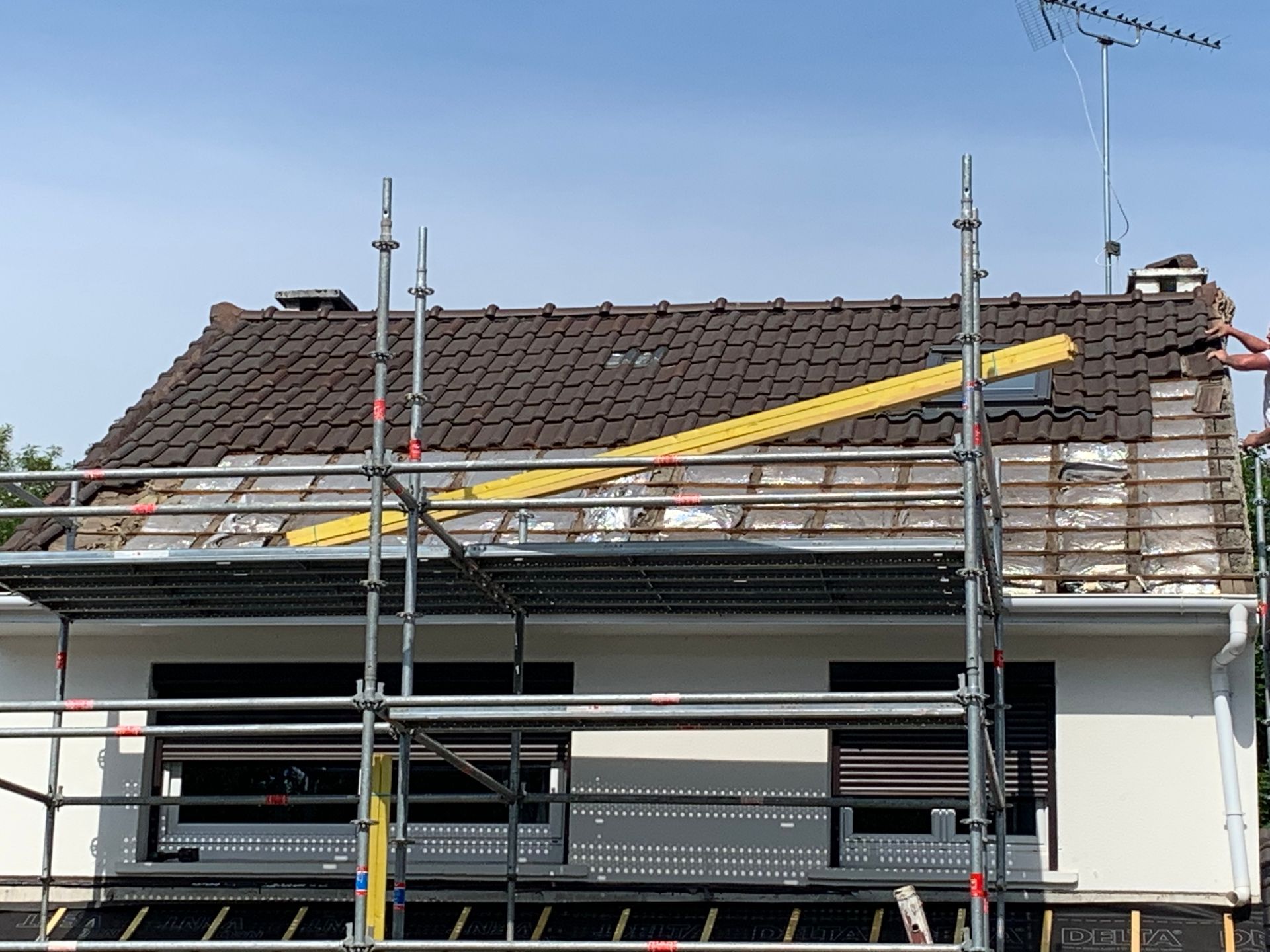 Rénovation d'une 
couverture