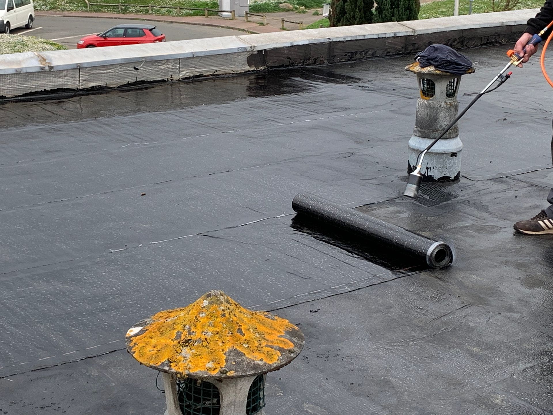 Travaux d'étanchéité toiture-terrasse