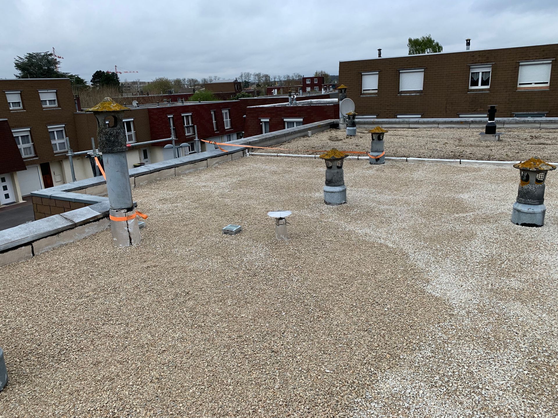 Toiture-terrasse finalisée