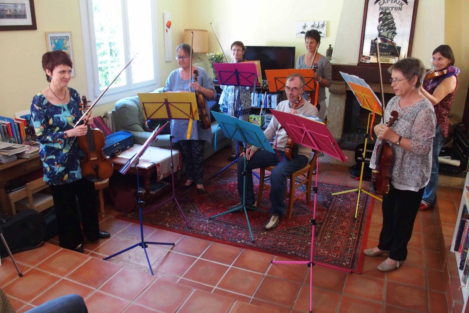 Cours de violon à Brest - Bénédicte Corbin