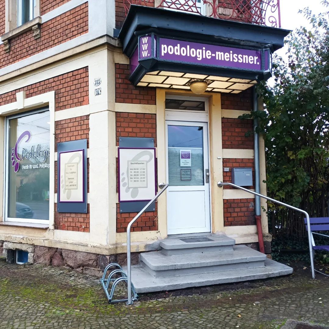 Anja Meißner Podologie, Praxiseingang