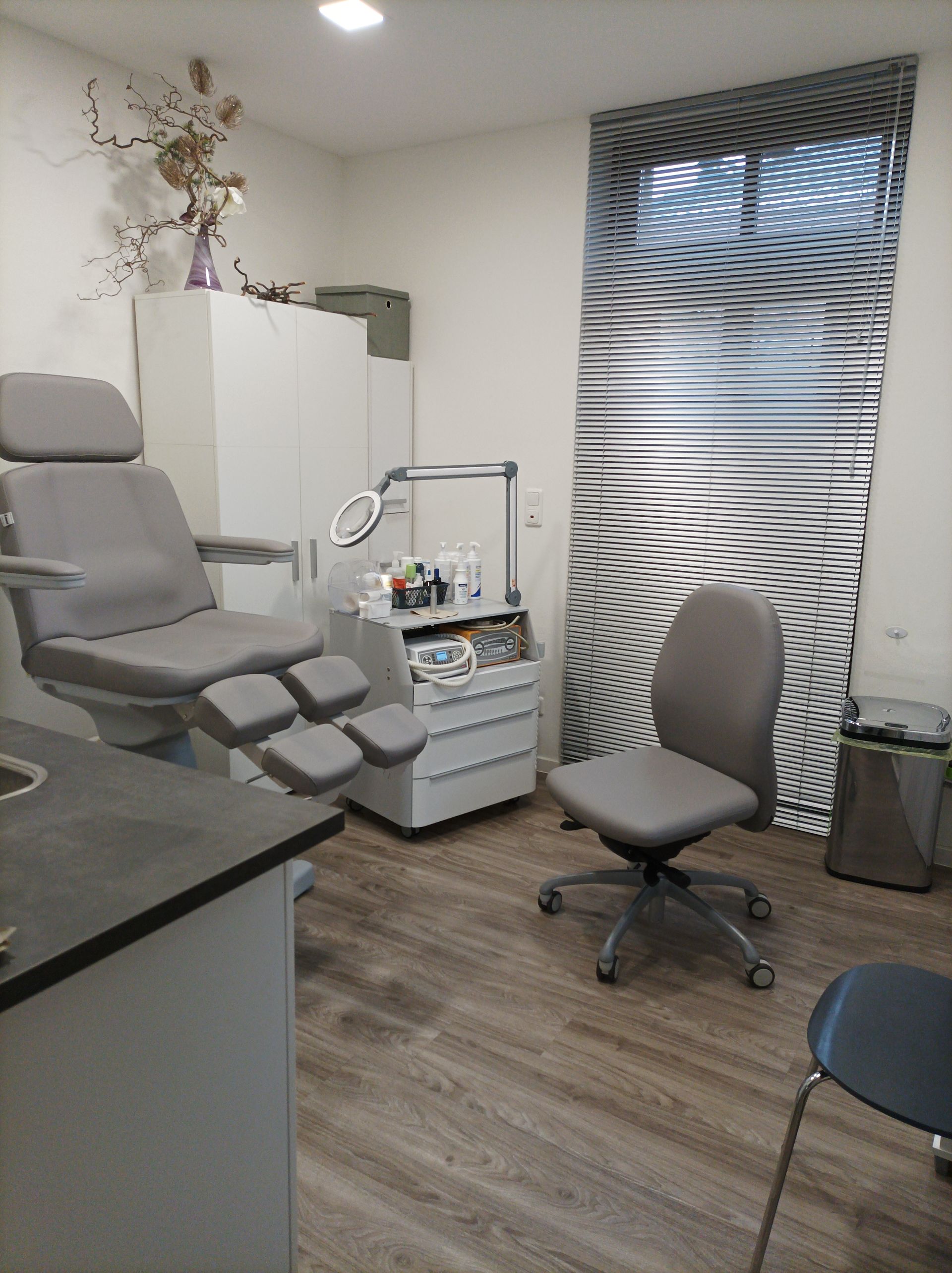 Anja Meißner Podologie, Behandlungsraum mit Stuhl