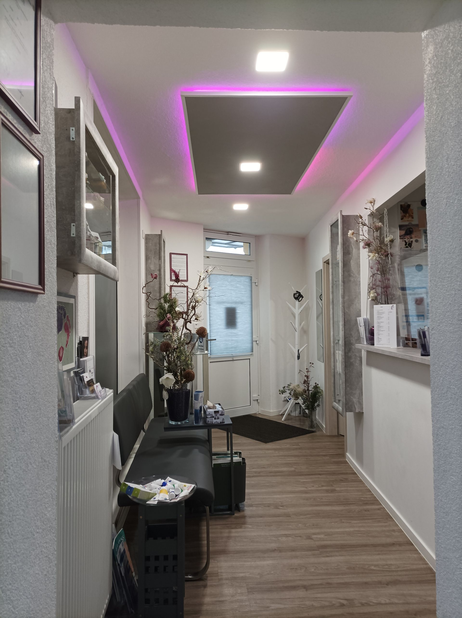 Anja Meißner Podologie, Praxisflur