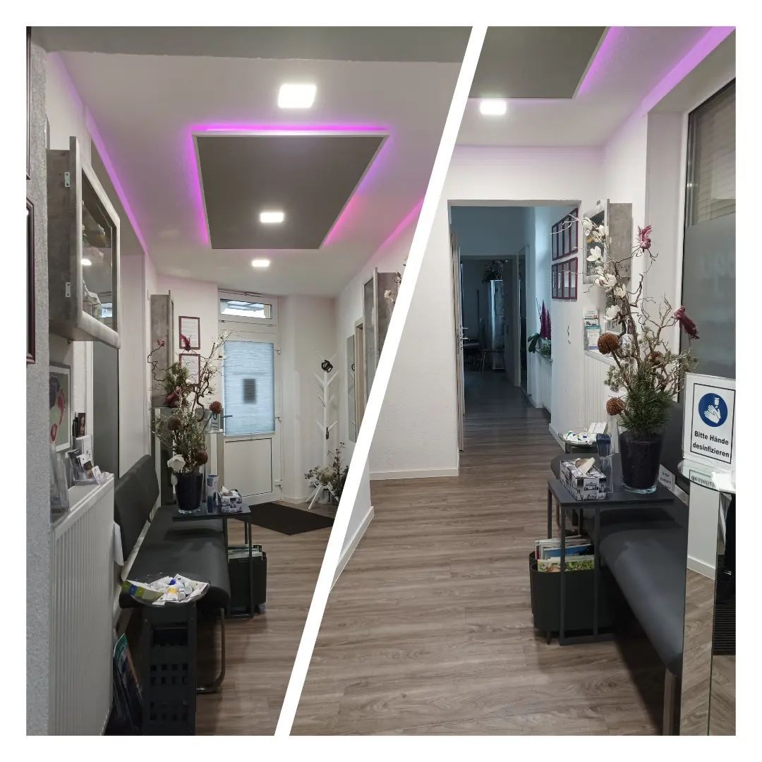 Anja Meißner Podologie, Flur in der Praxis