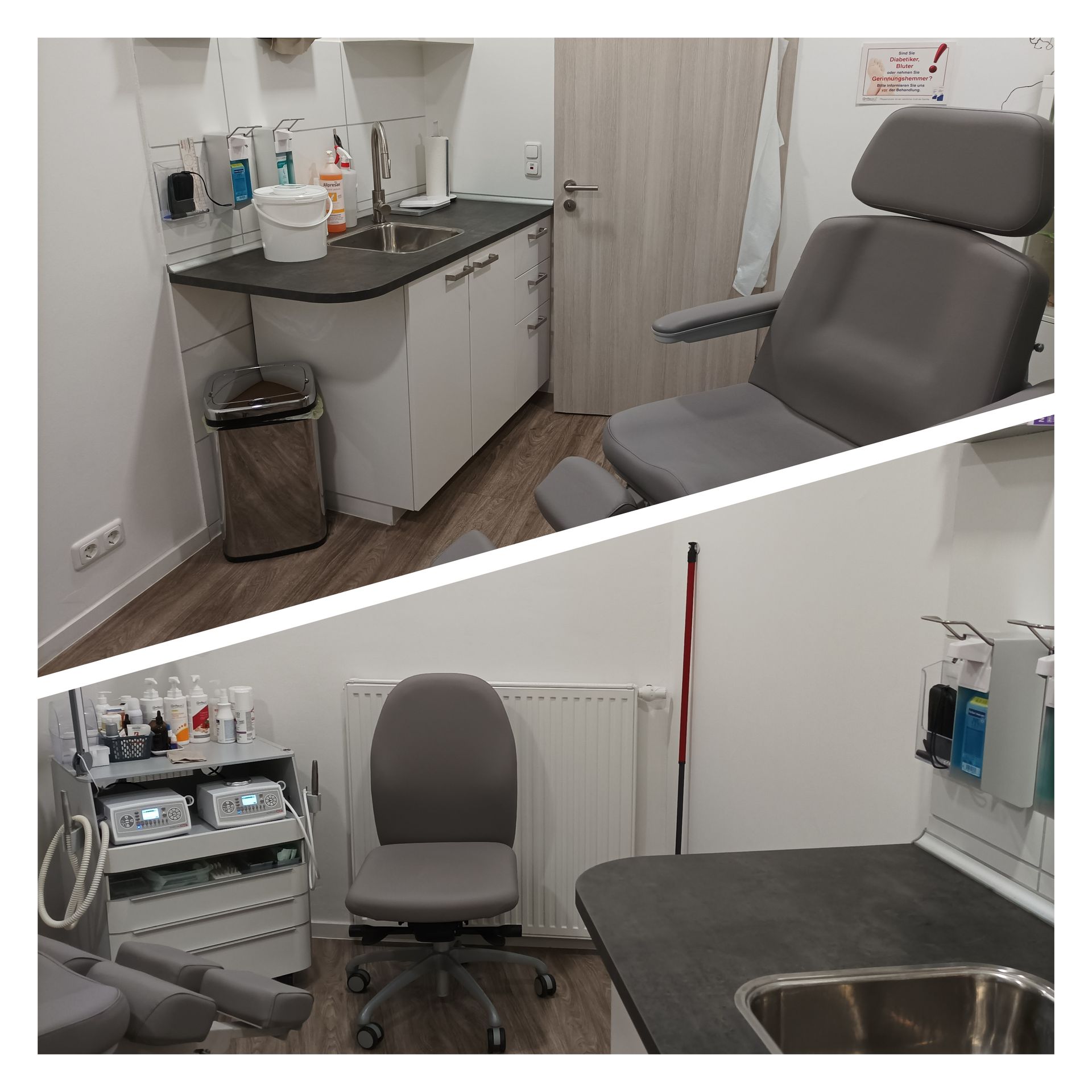 Anja Meißner Podologie, Behandlungsraum