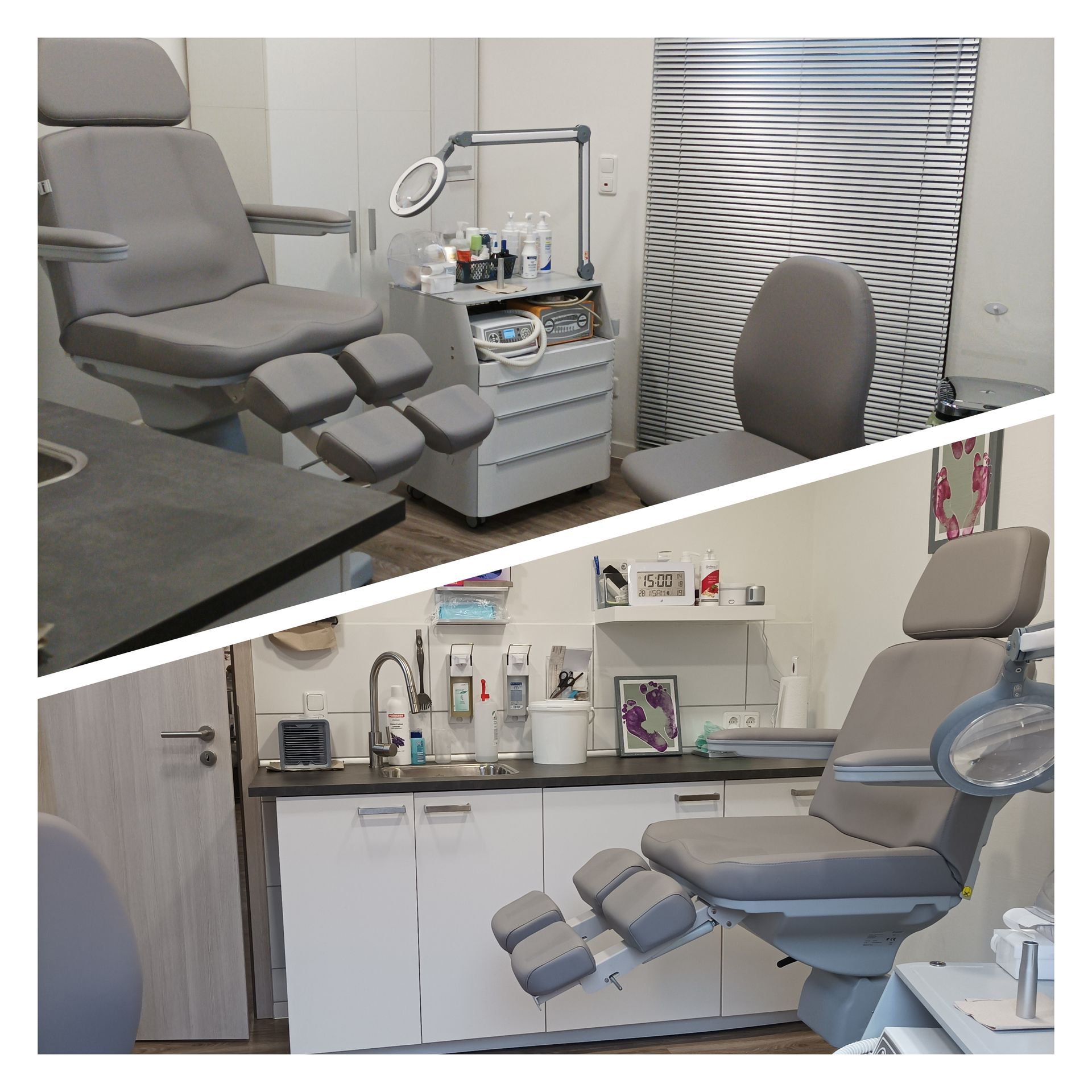 Anja Meißner Podologie, Behandlungsstuhl