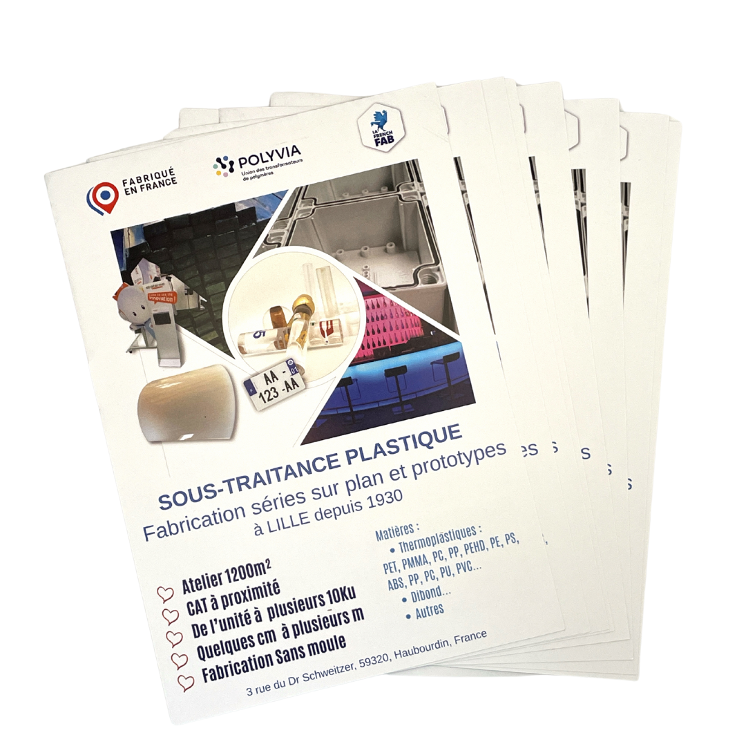 Moulage Plastique Francais, sous traitant plastique