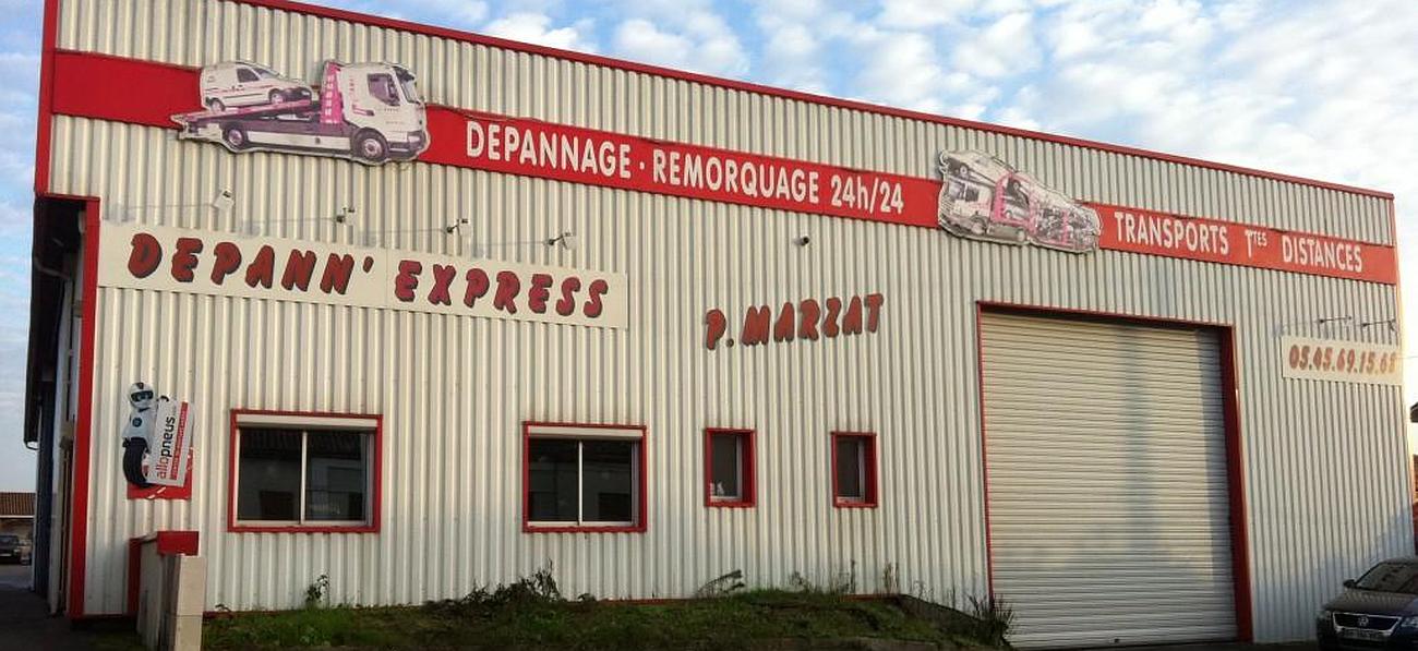 Depann'Express, remorquage et garage au Gond Pontouvre