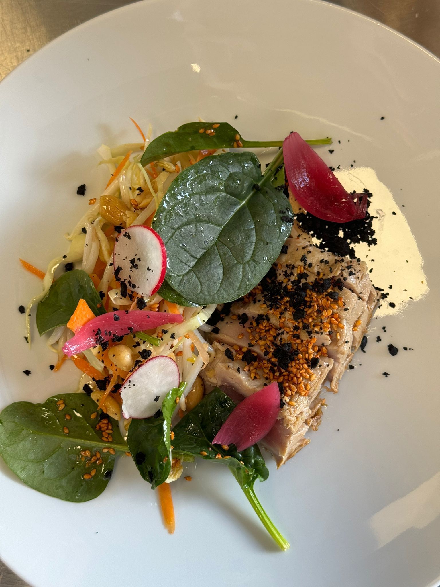 Pavlova à la fraise