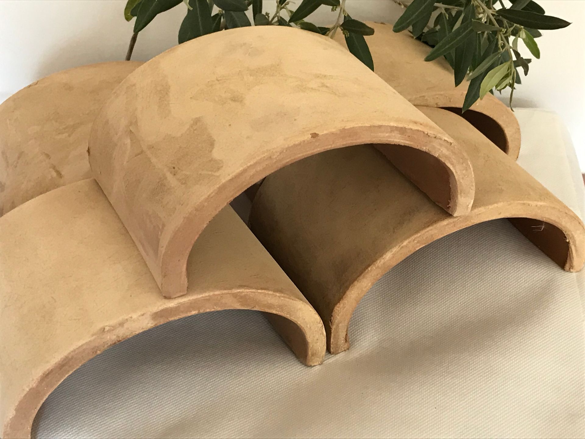 Des claustras arrondis sur mesure