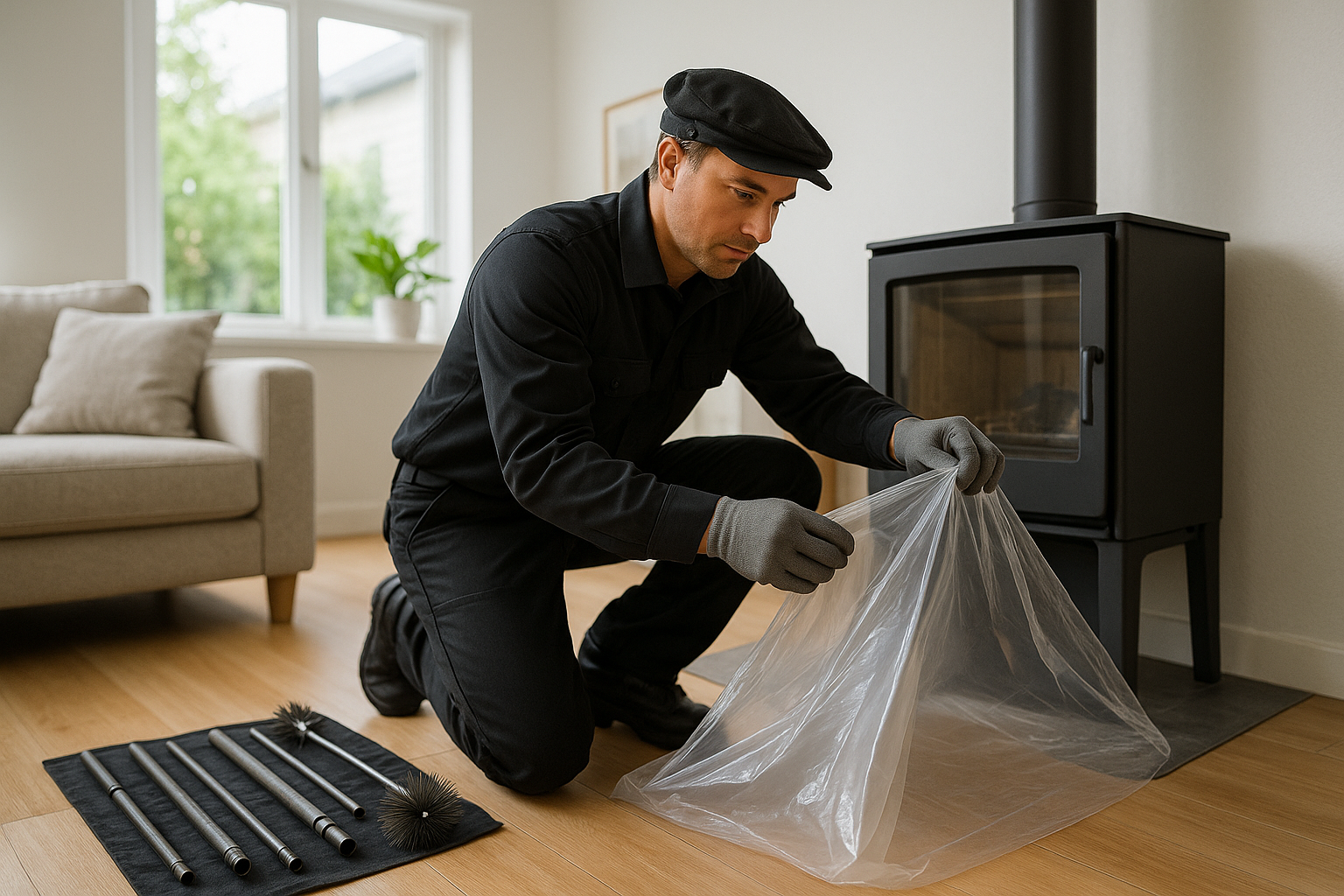 Artisan isolant une toiture avec un revêtement spécial