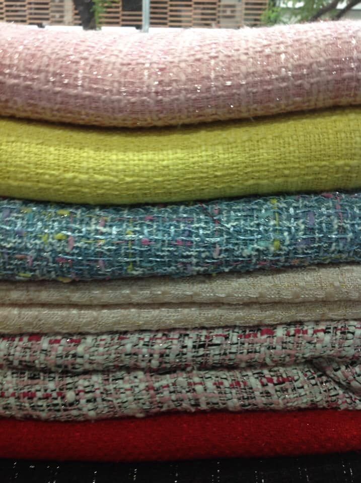 Sélection de tissus style Chanel