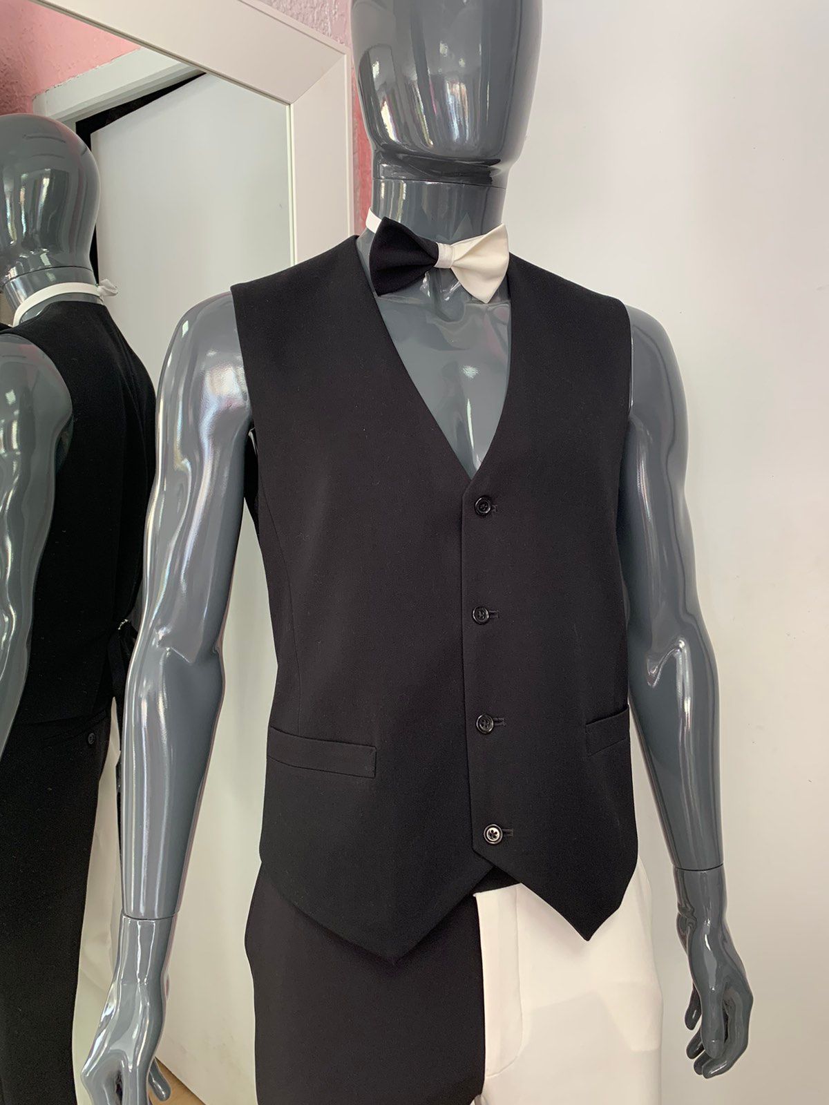 Gilet noir élégant pour homme