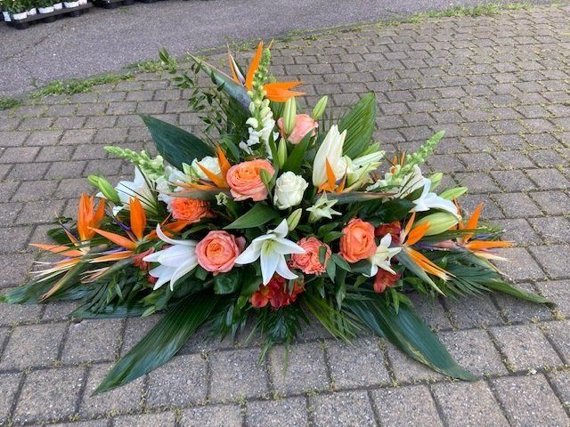 Bouquet de fleurs oranges