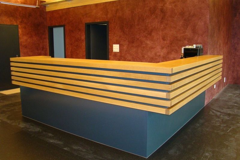 Wildhaber Schreinerei Empfangsbereich