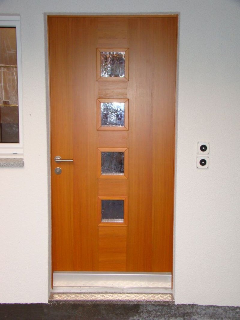 Wildhaber Schreinerei Tür, Massivholztüre, Haustüre
